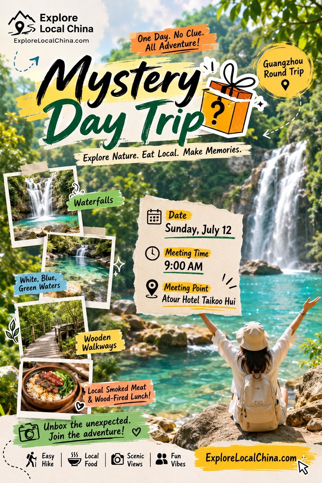 🌿 Mystery Day Trip | Private Car Tour